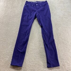 Denizen Skinny Jeans Womens 6 Purple Totally‎ Shaping Mid Rise Stretch Pants